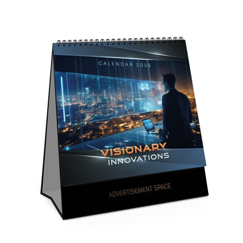 2026 Singapore Calendar With School Holiday - Visionary Theme- S7801