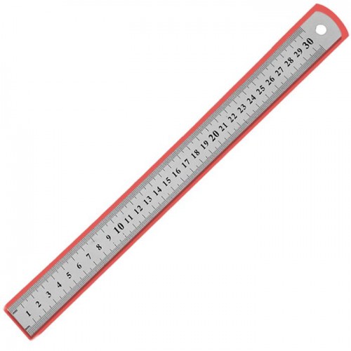 Alfax Metal Ruler (12") - 30CM