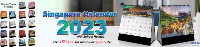 2023 Singapore Calendar With School Holiday