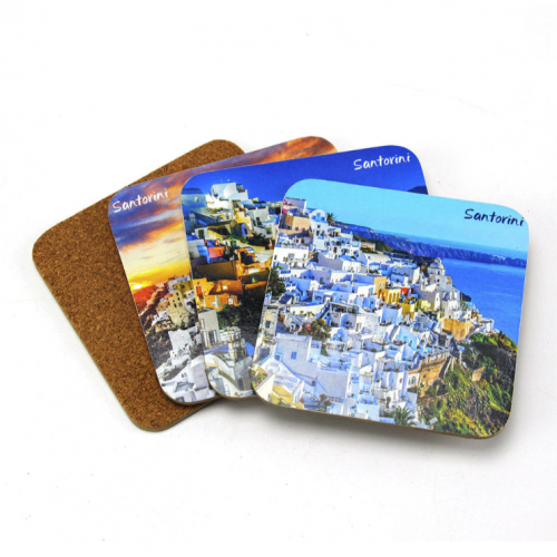 Laminated Hard Cork Coaster