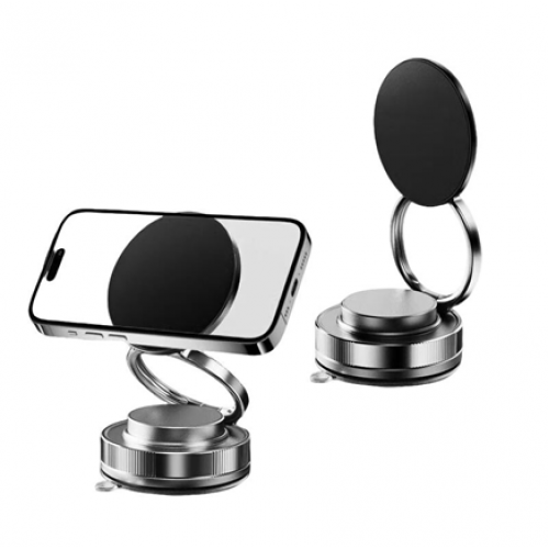 Vacuum Suction Magnetic Phone Holder