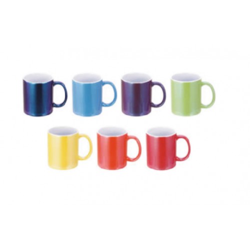 11 Oz. Sublimation Neon Glow Paint Colored Mug