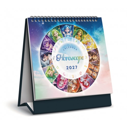 2027 Singapore Calendar With School Holiday - Horoscope Theme - S7807