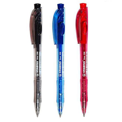 Stabilo 308F Retractable Roller Pen